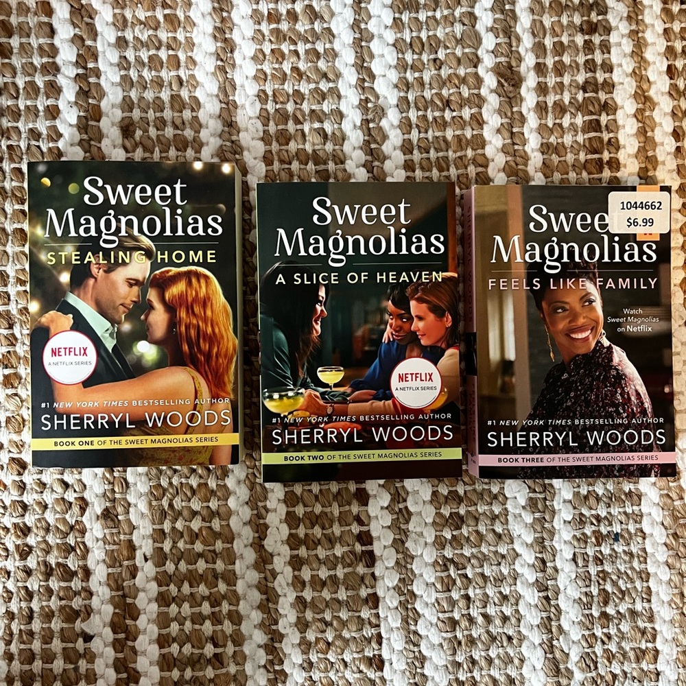 Sweet Magnolias Book Set by Sherryl Woods - Multicolor